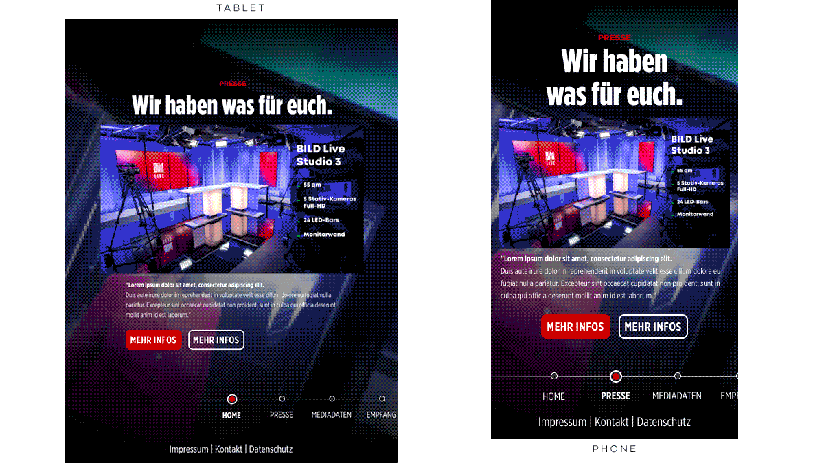 BILD TV Studio