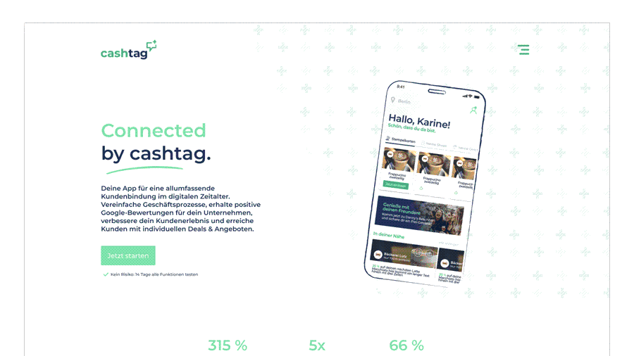 Cashtag Desktop - Connected by cashtag