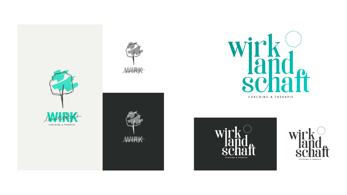 Wirklandschaft Logo Variations
